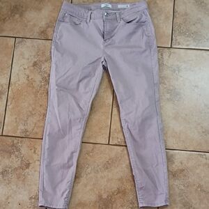 Chic Lavender Slim Fit Pants